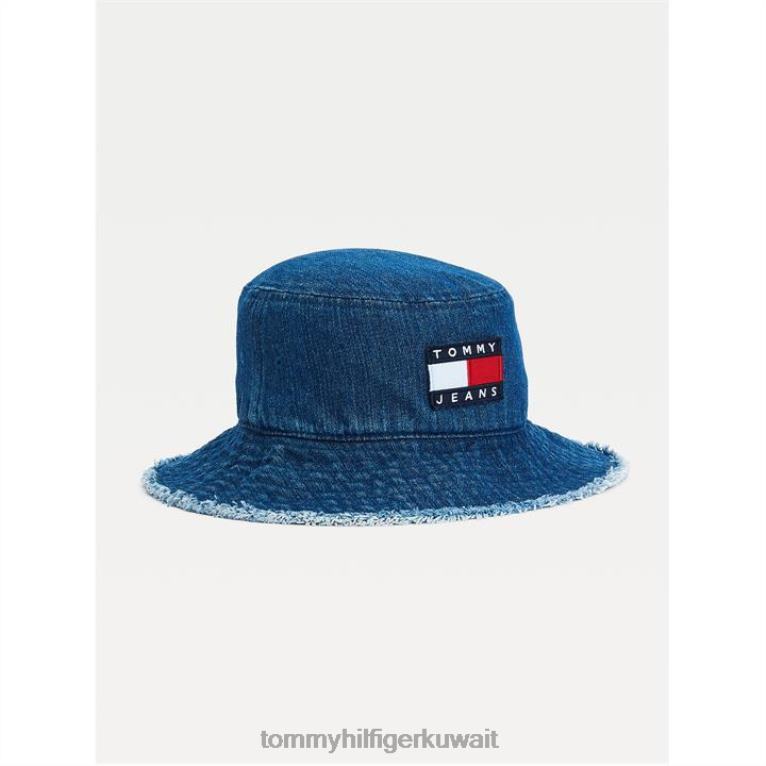 الدنيم 0GZ Tommy Hilfiger قبعة دلو من الدنيم التراثية من تومي جينز 4464420232