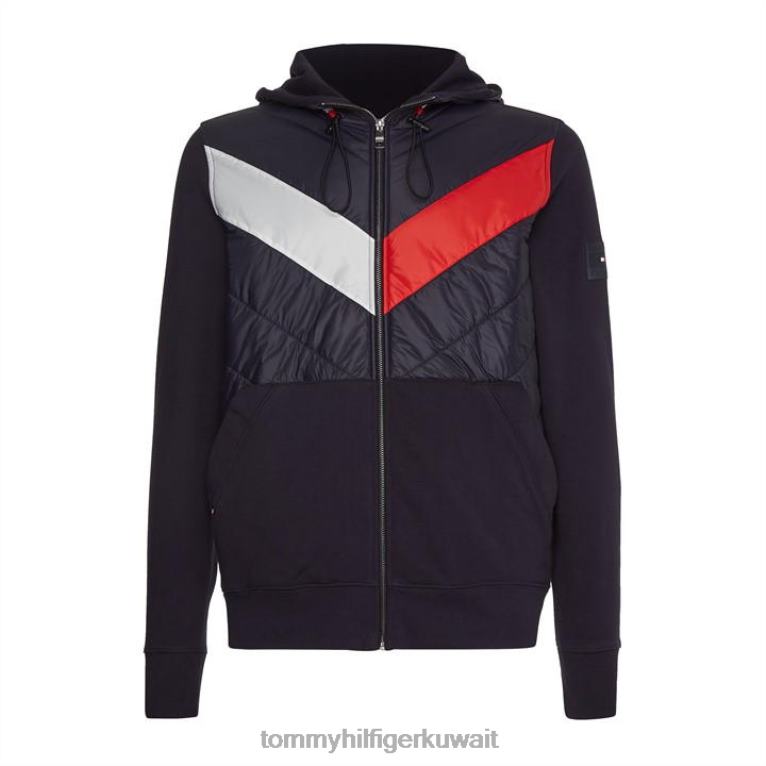 سماء الصحراء 0gy Tommy Hilfiger مزيج الوسائط من خلال هودي 4464419837