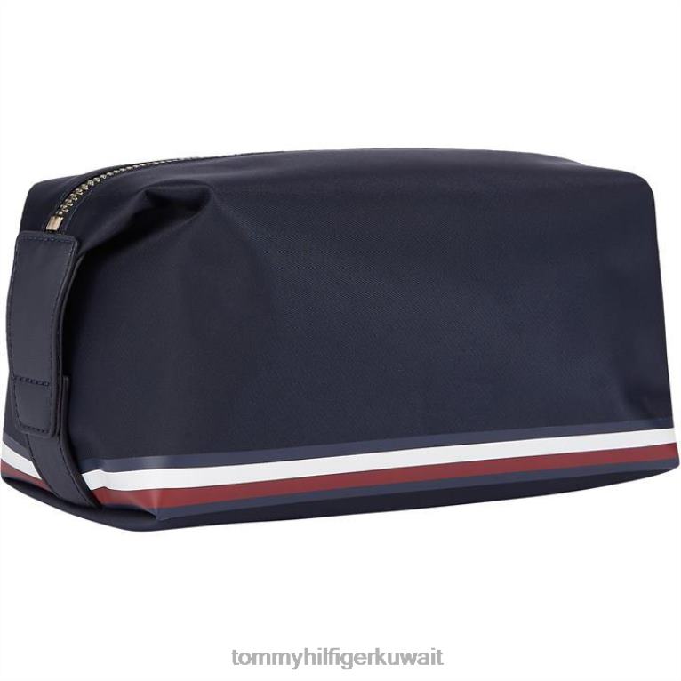 البحرية كورب 0gy Tommy Hilfiger حقيبة غسيل الخشخاش النسائية 4464419882