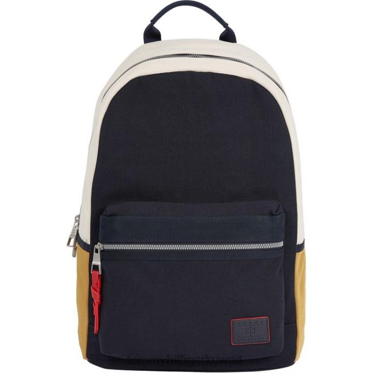 الأصفر الداكن 0gy Tommy Hilfiger حقيبة الظهر الفائضة 4464420003