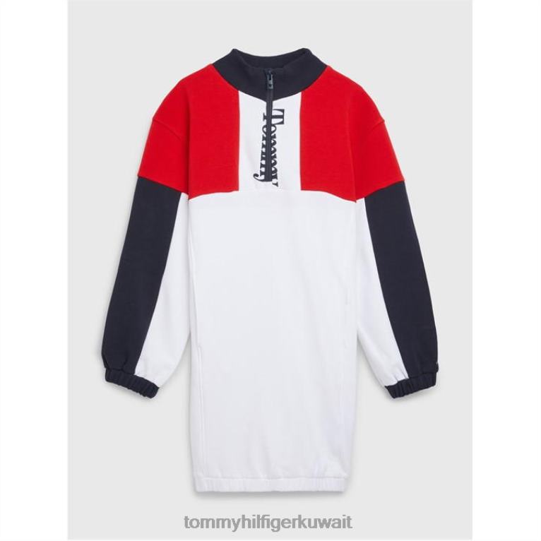 رووب 0k4 Tommy Hilfiger فستان عرق ملون 4464420138