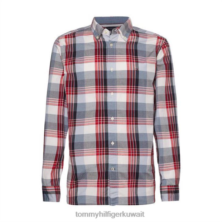 سماء الصحراء 0mt Tommy Hilfiger قميص RF ناعم طبيعي 4464419986