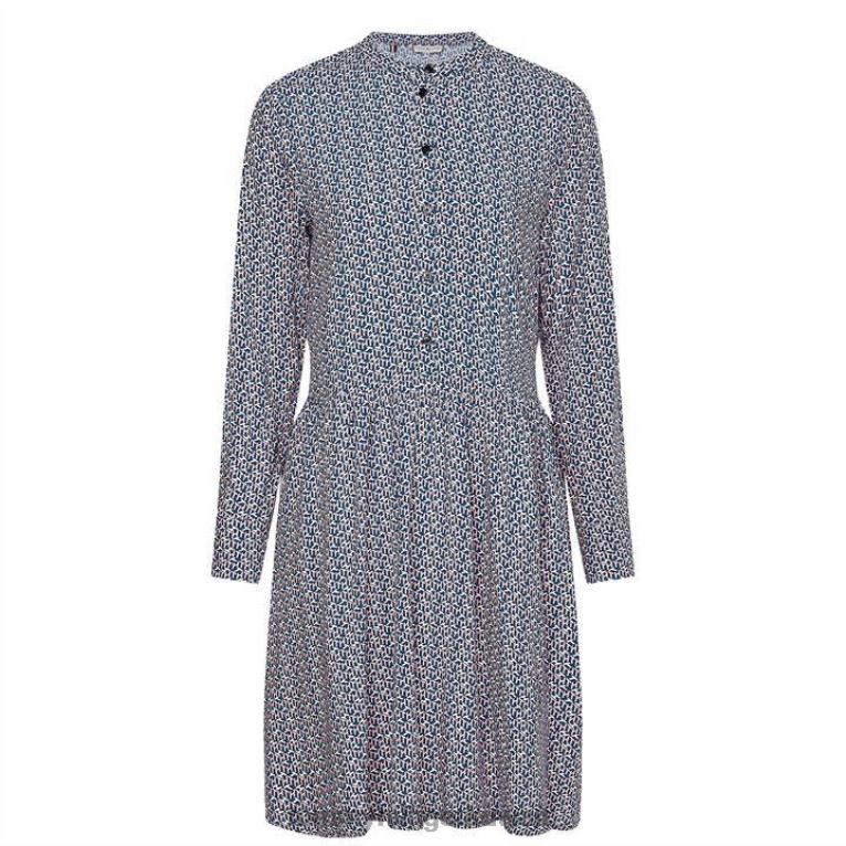 ميني ثكوب 0z1 Tommy Hilfiger فستان ميدي من البوبلين 4464420874