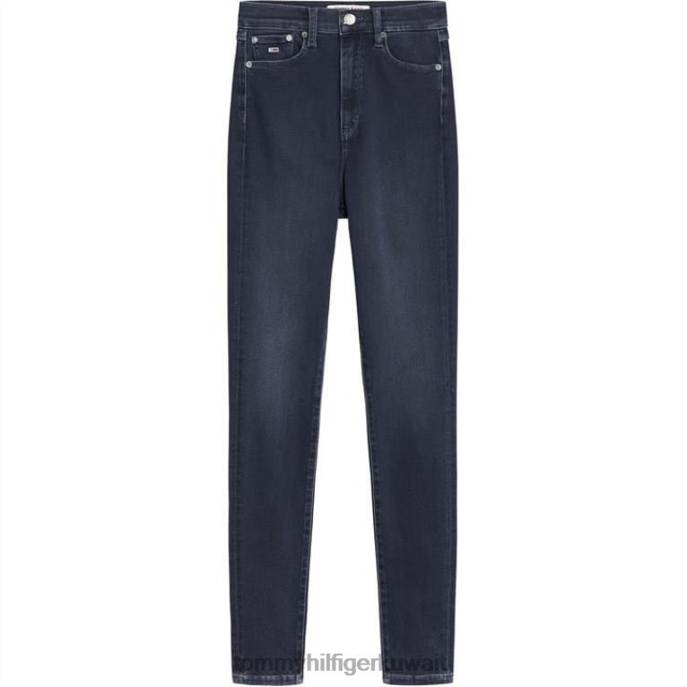 الدنيم الداكن 1BK Tommy Hilfiger رش ميلاني على الجينز الضيق 4464420508