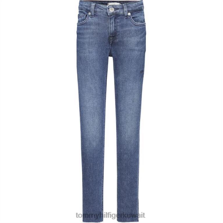 القنب الداكن 1BK Tommy Hilfiger تومي نورا نحيل JG22 4464420520