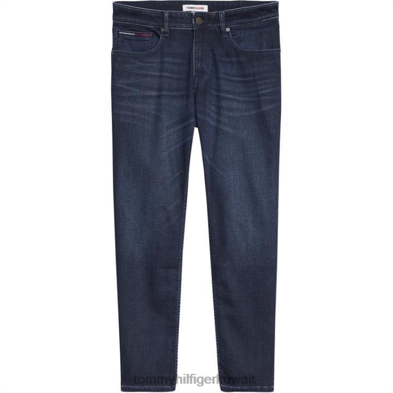 1bk الدنيم الداكن Tommy Hilfiger ريان الجينز العادي 4464419935