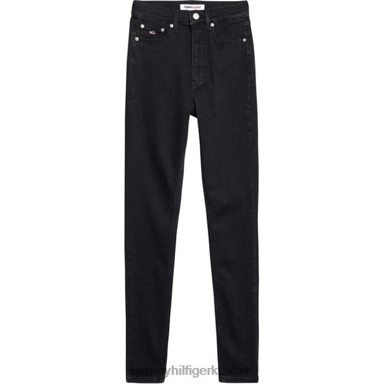 الدنيم الأسود 1bz Tommy Hilfiger ميلاني الجينز الضيق للغاية 4464420868