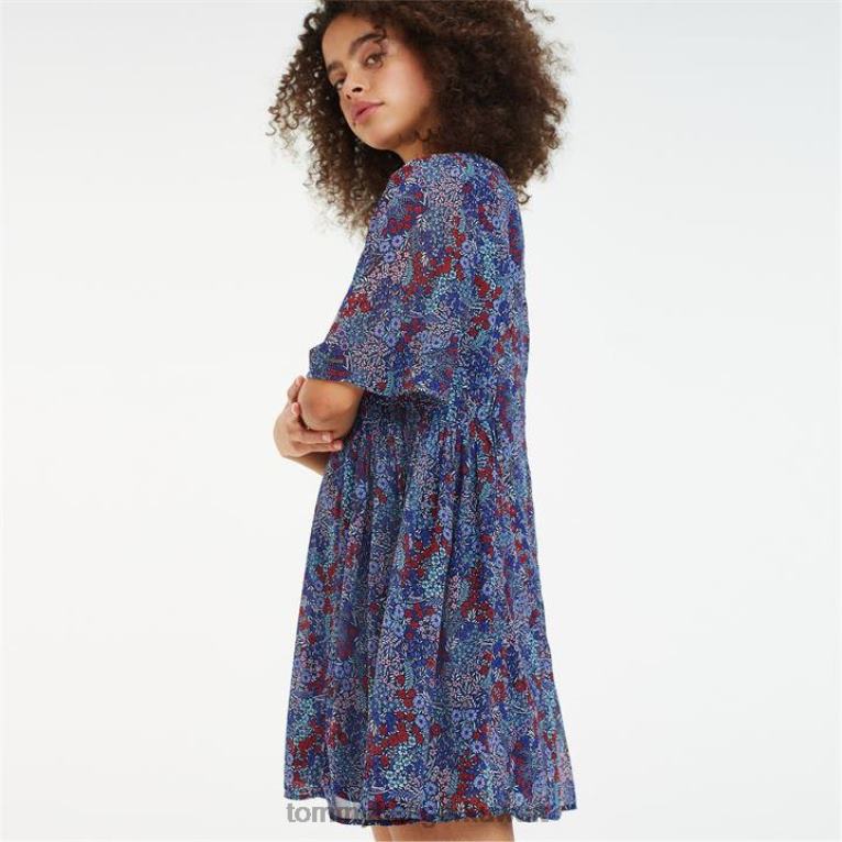 الأزهار/السماء 424 Tommy Hilfiger فستان ميني زهري 4464419959