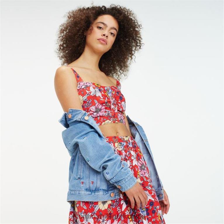 الأزهار/لهب695 Tommy Hilfiger أعلى المحاصيل الأزهار 4464420588