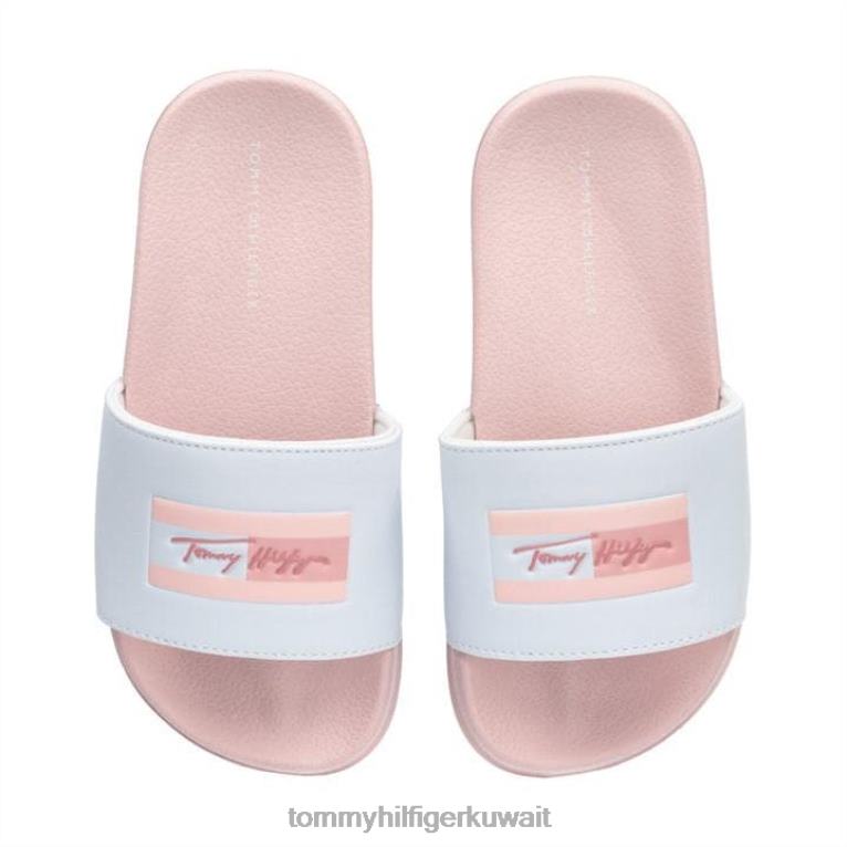 وردي/أبيض C134 Tommy Hilfiger شرائح السيناريو المبتدئين 4464420078