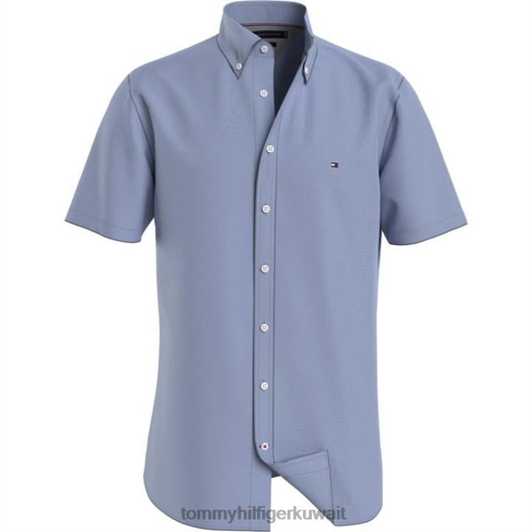 الأزرق C44 Tommy Hilfiger قميص WCC فليكس أكسفورد RF مقاس صغير 4464419642