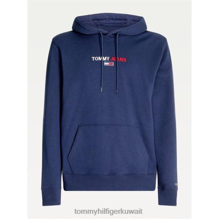 توليت البحرية C87 Tommy Hilfiger هوديي بشعار خطي 4464419711
