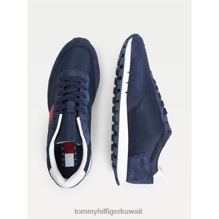 البحرية الطويلة C87 Tommy Hilfiger مدربين كيمب رن 4464420349