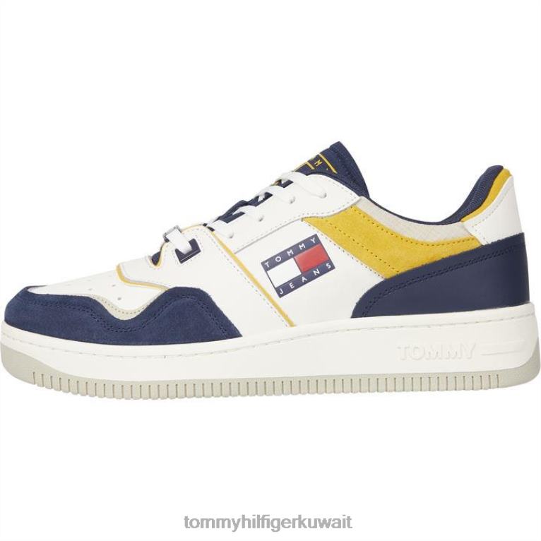 أبيض/كحلي C87 Tommy Hilfiger سلة تومي جينز مفككة 4464420683