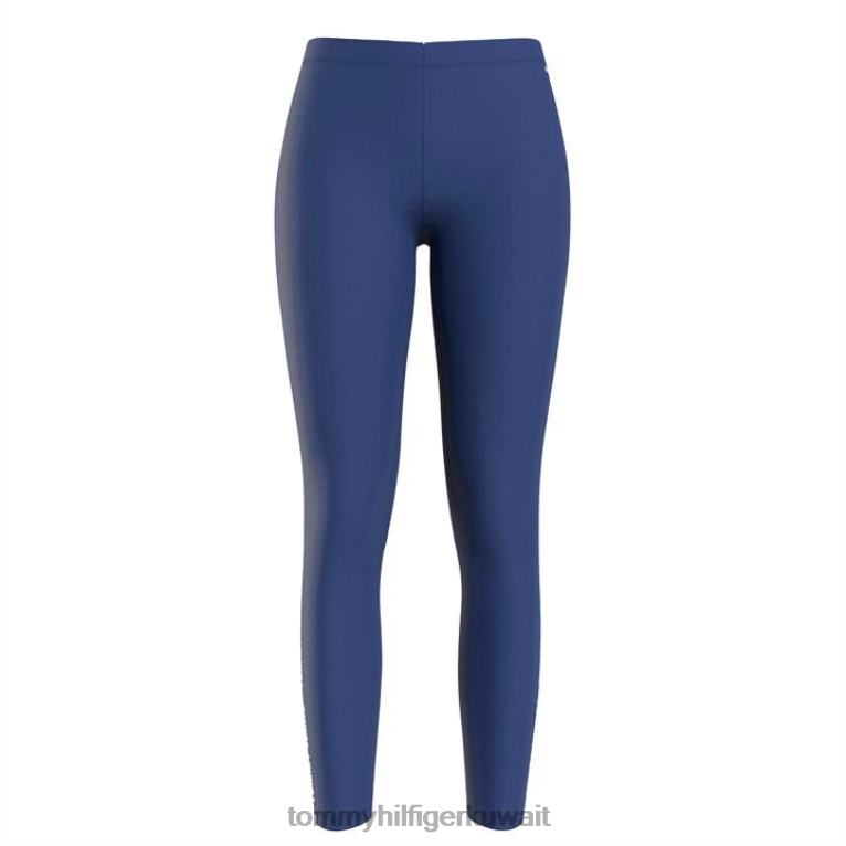 C87 الشفق البحرية Tommy Hilfiger تومي جينز طماق الشريط النحيف 4464420825