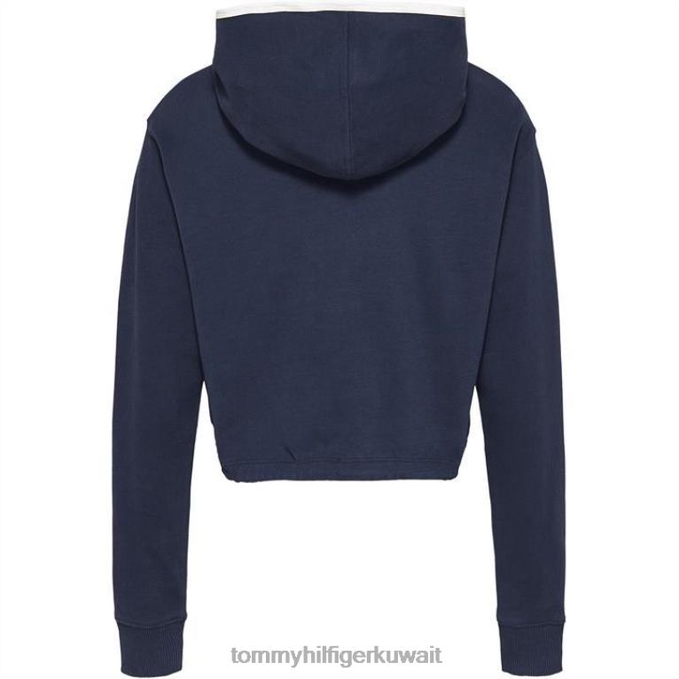 توليت البحرية C87 Tommy Hilfiger هوديي المحاصيل الخالدة 4464420878