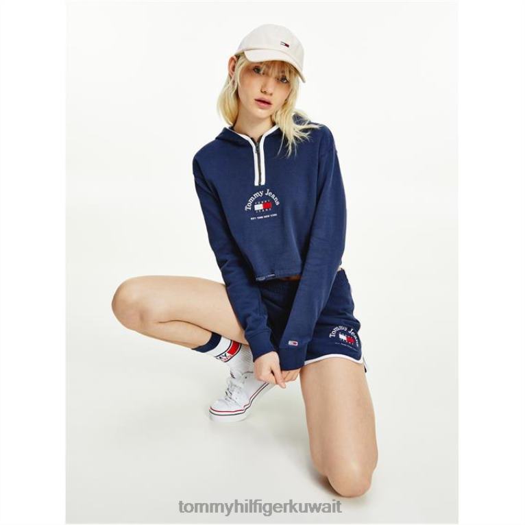 توليت البحرية C87 Tommy Hilfiger هوديي المحاصيل الخالدة 4464420878