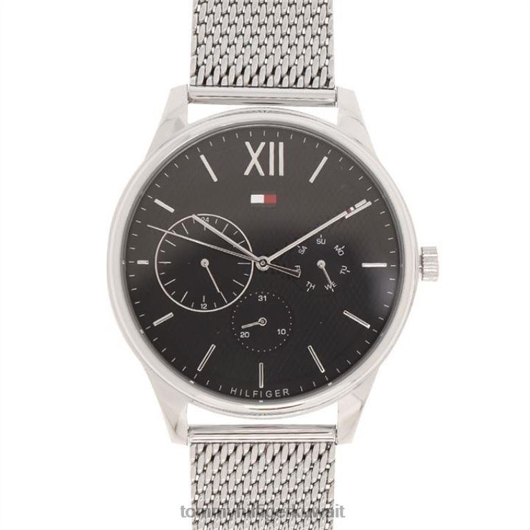 الفضة السوداء Tommy Hilfiger ساعة ديمون 1791415 4464420133