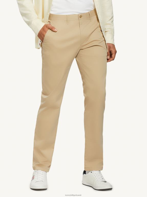 الباتيك الكاكي Tommy Hilfiger دينتون 1985 تشينو بقصة مستقيمة 446441030