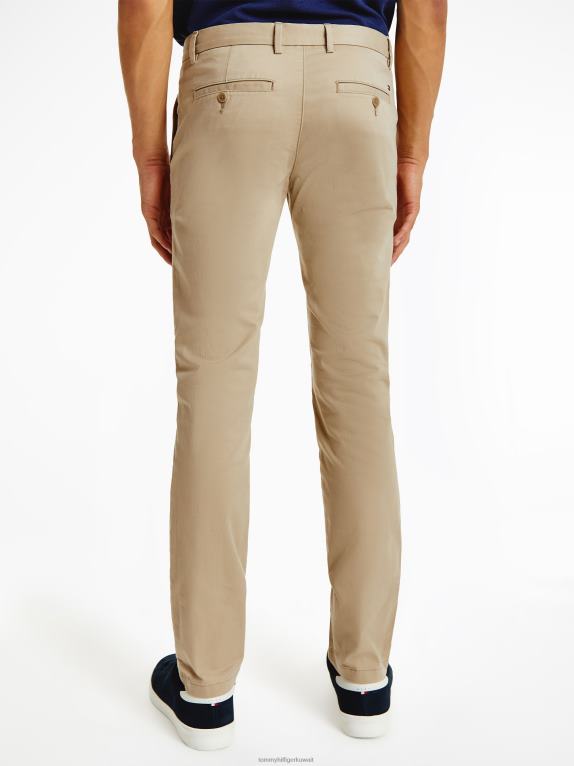 الباتيك الكاكي Tommy Hilfiger 1985 بنطال تشينو سليم فليكس من بليكر 446441062