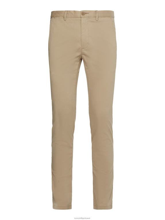الباتيك الكاكي Tommy Hilfiger 1985 بنطال تشينو سليم فليكس من بليكر 446441062