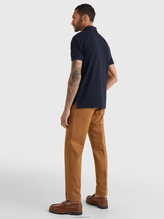 سماء الصحراء Tommy Hilfiger 1985 قميص بولو من القطن العضوي المرن 446441097