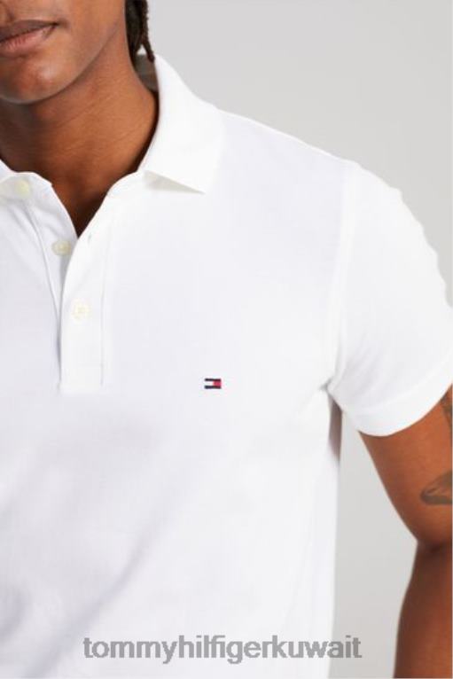 أسود Tommy Hilfiger كور 1985 سليم بولو 446442995