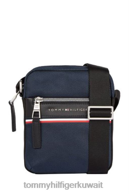 أزرق Tommy Hilfiger 1985 حقيبة مراسل صغيرة 446443332