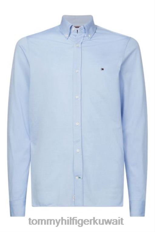 أزرق Tommy Hilfiger 1985 قميص محبوك 446443515