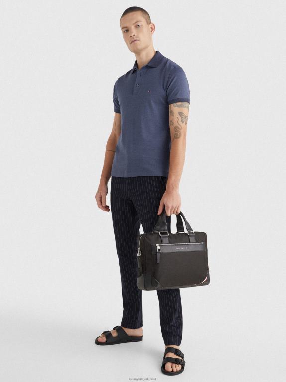 أسود Tommy Hilfiger 1985 حقيبة كمبيوتر رفيعة 44644505