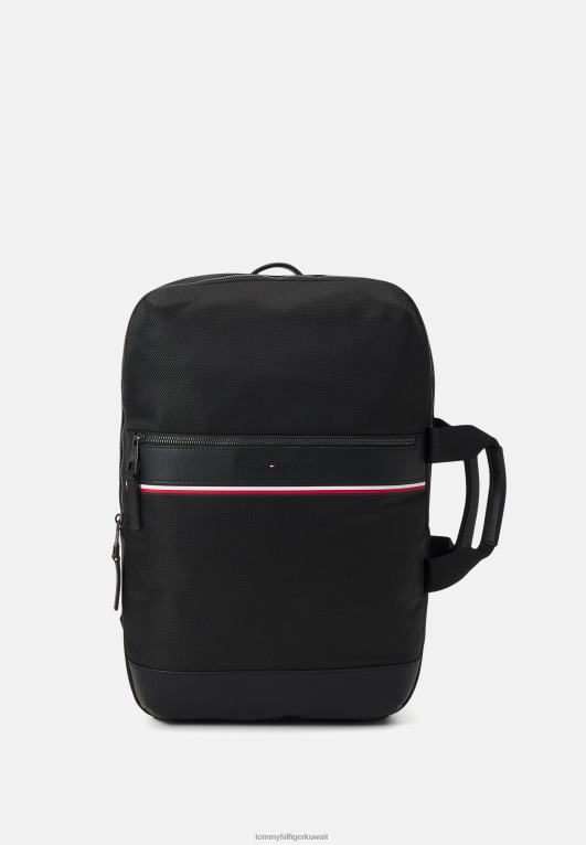 أسود Tommy Hilfiger 1985 حقيبة ظهر للسفر للجنسين 446446590