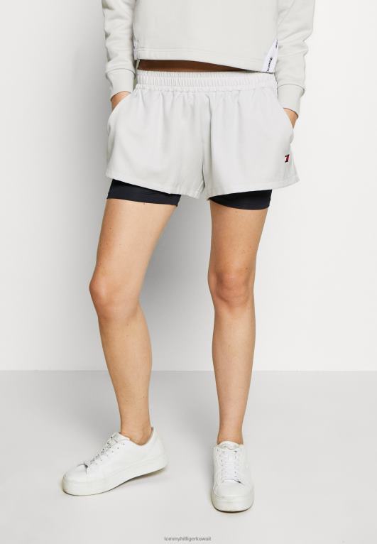 رمادي Tommy Hilfiger شورت رياضي قصير 2 في 1 446448742