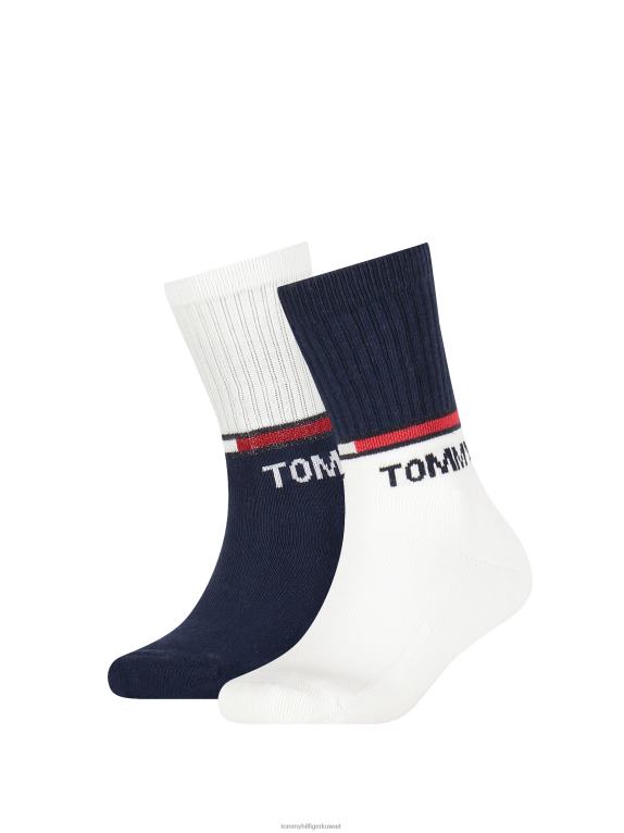 تومي الأصلي Tommy Hilfiger عبوة من 2 جوارب رياضية للأطفال 44644186