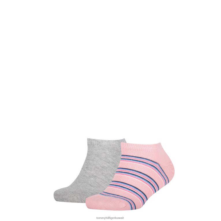 مزيج رمادي فاتح / ص Tommy Hilfiger عبوة من 2 حذاء رياضي للأطفال متعدد الألوان 44644189