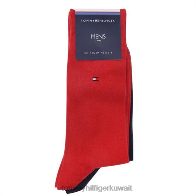 متعدد الألوان Tommy Hilfiger عبوة من 2 جوارب كلاسيكية 4464420649