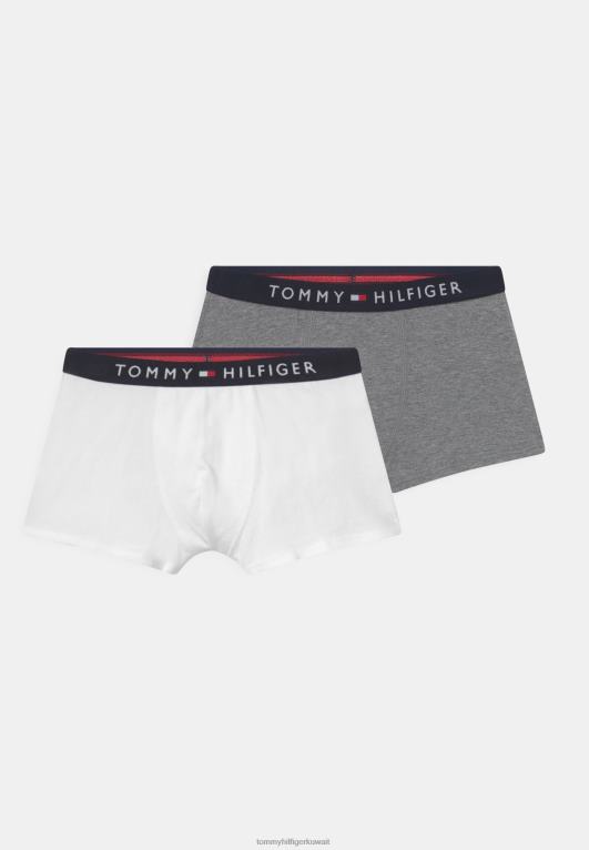 هيذر أبيض/رمادي متوسط Tommy Hilfiger سروال جذع 2 حزمة 446446980