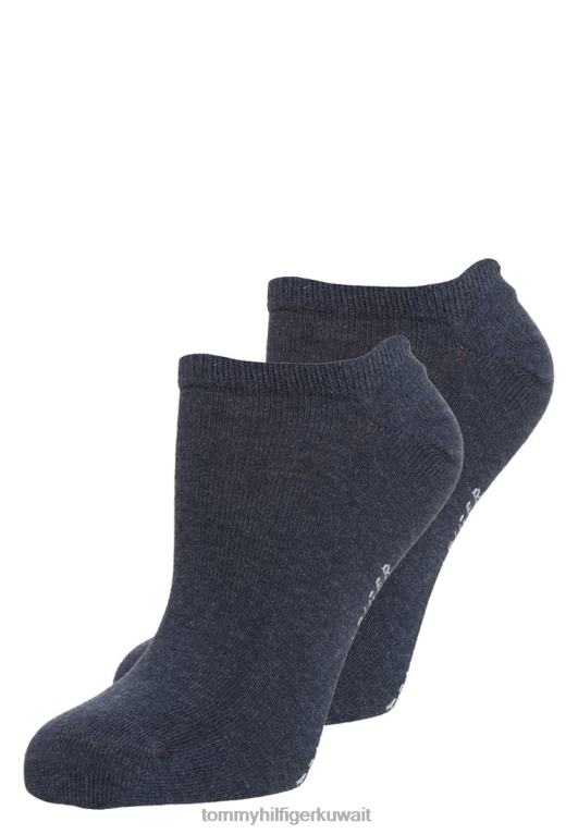 جينز Tommy Hilfiger حذاء رياضي نسائي 2 عبوة من الجوارب 446446983