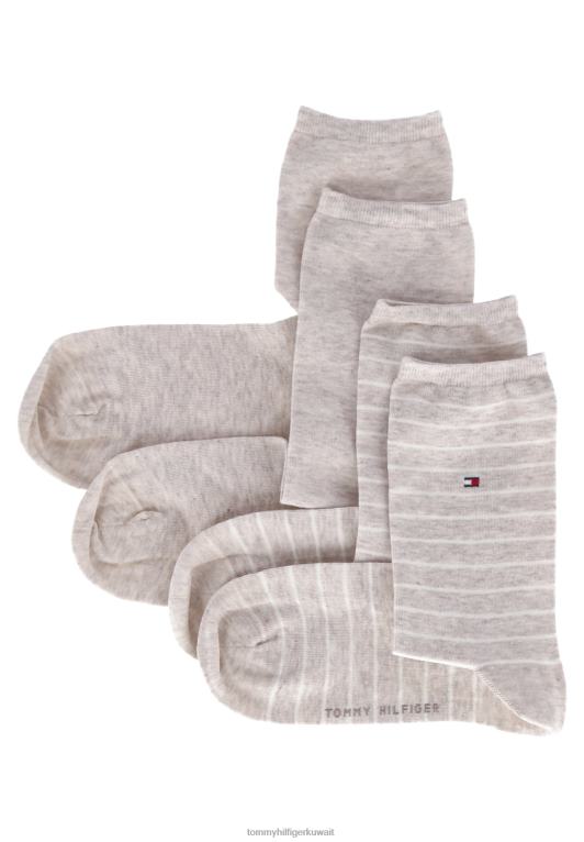 اللون البيج Tommy Hilfiger 2 عبوة من الجوارب 446447012