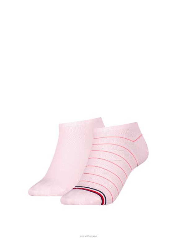 لون القرنفل Tommy Hilfiger عبوة من 2 جوارب رياضية من Preppy 446441928