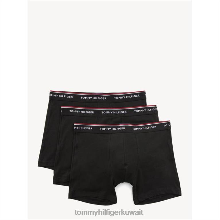أسود Tommy Hilfiger 3 قطع من الملاكمين 4464420426