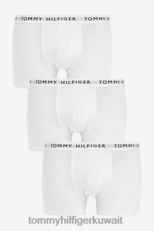 أبيض Tommy Hilfiger جذوع 3 حزمة 446443812