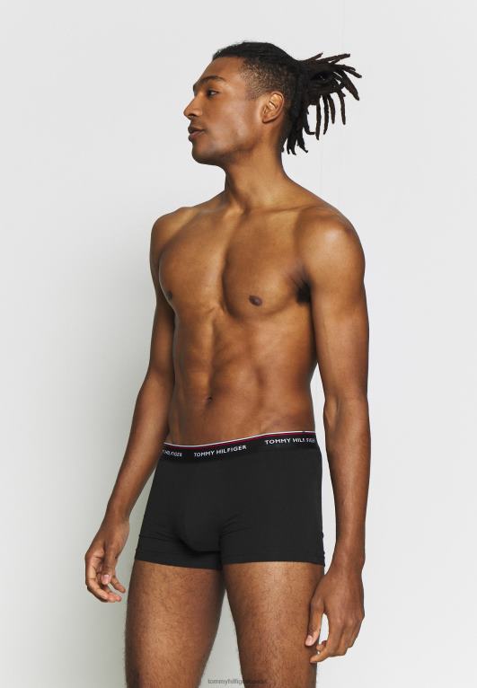 أسود Tommy Hilfiger بنطلون أساسي ممتاز مكون من 3 قطع 446444130