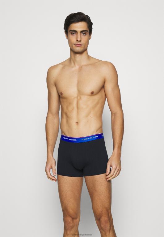 أزرق Tommy Hilfiger أساسيات متميزة 3 حزمة السراويل 446446710