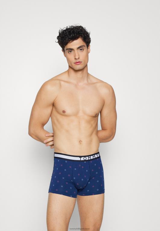 الأزرق المحيطي/الجزيرة الوردي Tommy Hilfiger طباعة صندوق 3 قطع من السراويل 446446987