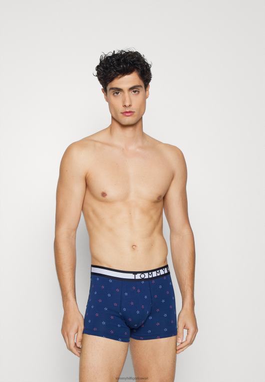 الأزرق المحيطي/الجزيرة الوردي Tommy Hilfiger طباعة صندوق 3 قطع من السراويل 446446987