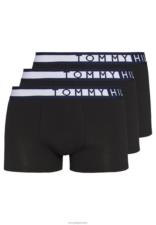 أسود Tommy Hilfiger بنطلون بشعار الماركة مكون من 3 قطع 446448854