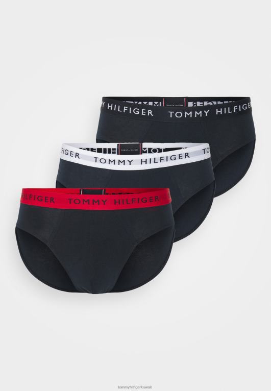 أحمر / أبيض / سماء صحراوية Tommy Hilfiger ملخصات حزمة 3 موجزة 446448868