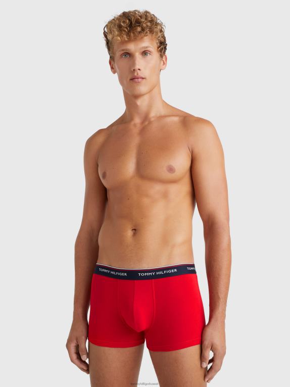 متنوعة Tommy Hilfiger عبوة من 3 سراويل قطنية مطاطية 44644985