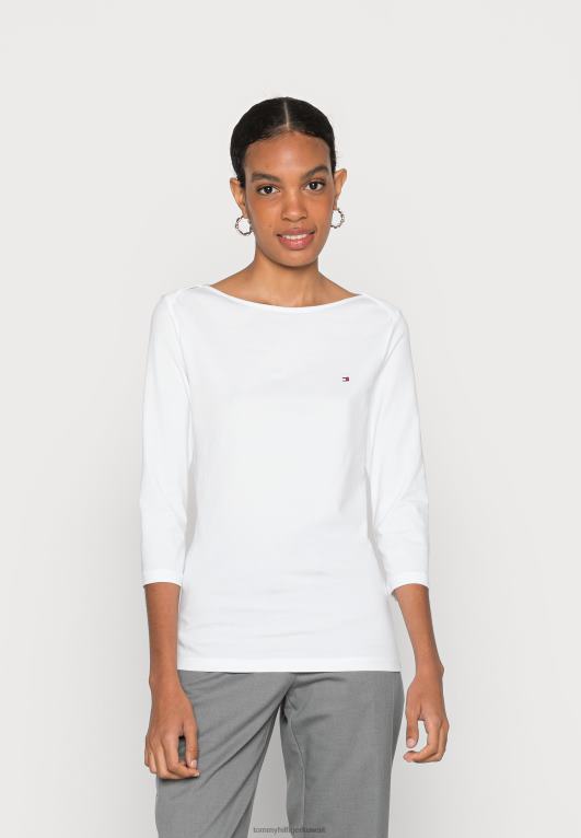 أبيض Tommy Hilfiger بلوزة 3/4 كم بأكمام طويلة 446443849