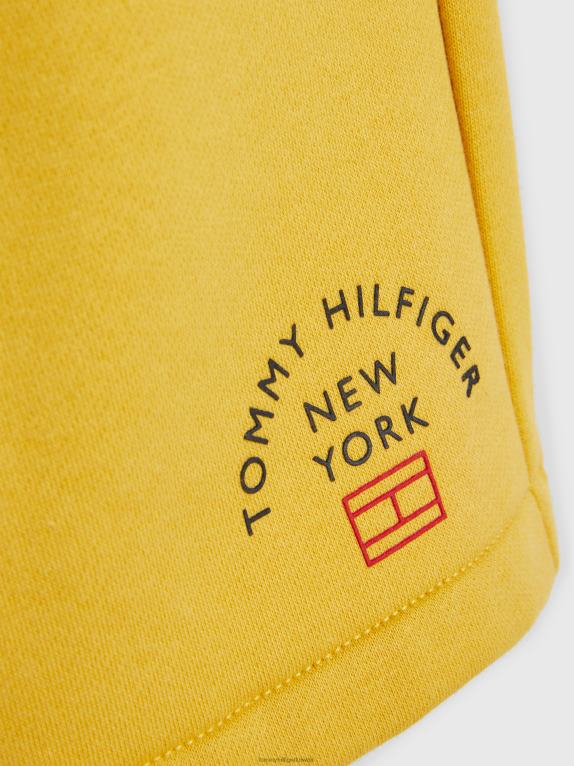 توسكان الأصفر Tommy Hilfiger الأولاد 3-7 السراويل الصوف الشعار 4464489